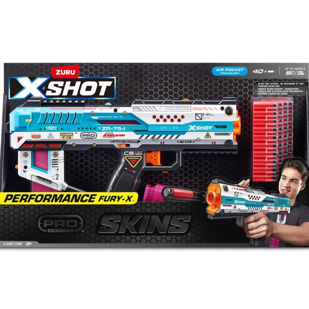 Zuru Blaster performance Fury X - Xshot Pro Series^ Jeux De Tir Et Pistolets