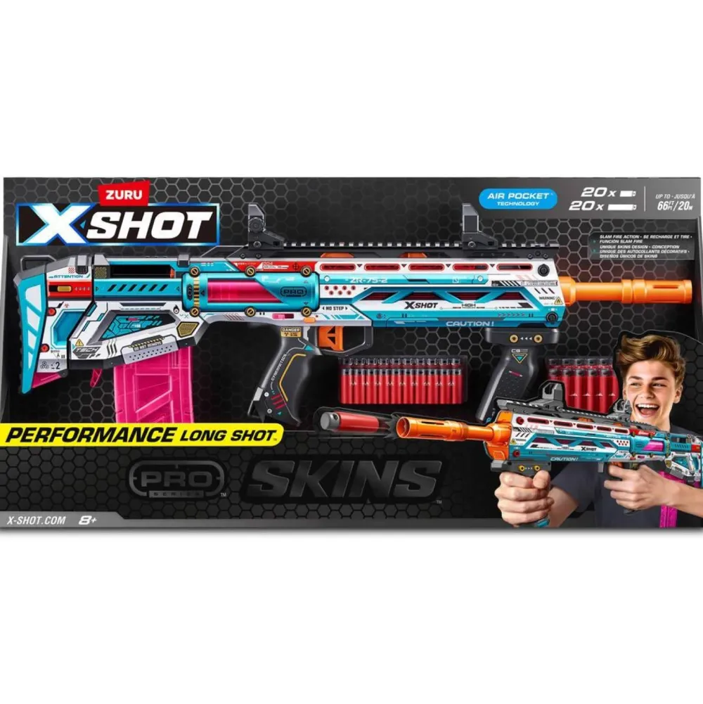 Zuru Blaster Sinister performance long shot X Shot Pro series^ Jeux De Tir Et Pistolets