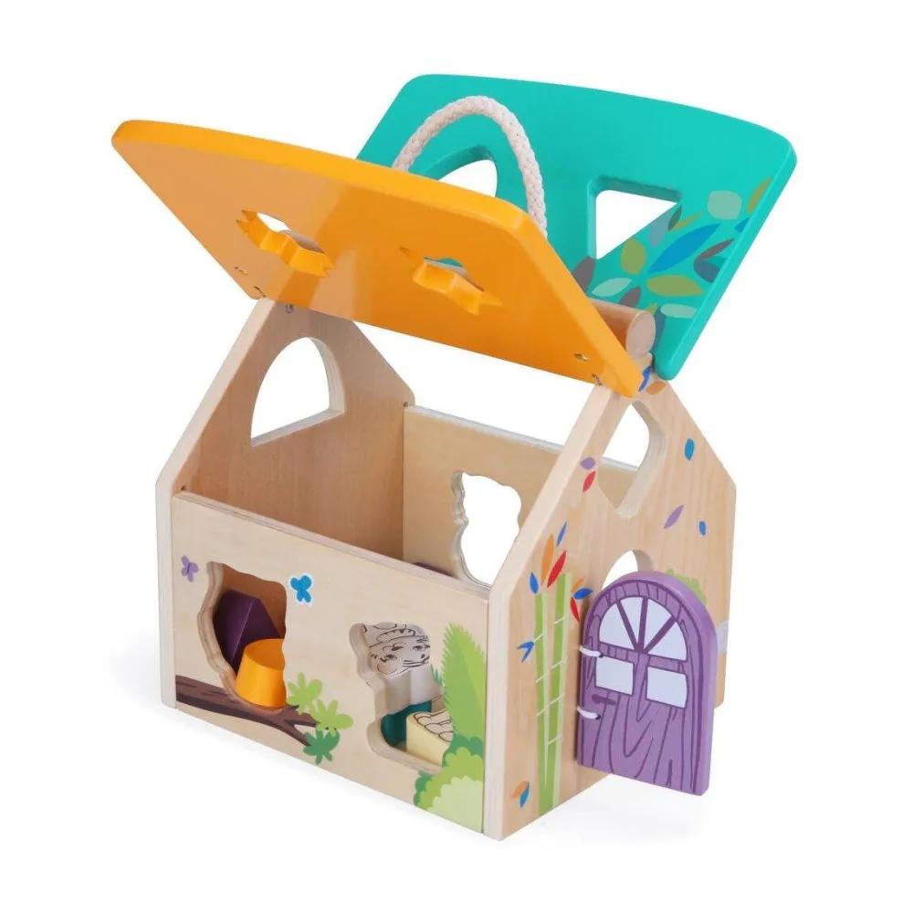 Okou00efa Boite à formes en bois^ Boîtes À Formes