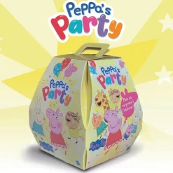 Hasbro Boite Surprise Peppa Pig avec figurines, stickers et poster^ Les Héros Et Personnages
