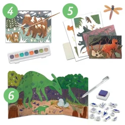 Djeco Boîte De Jeu Dino Box^ Autres Activités Créatives