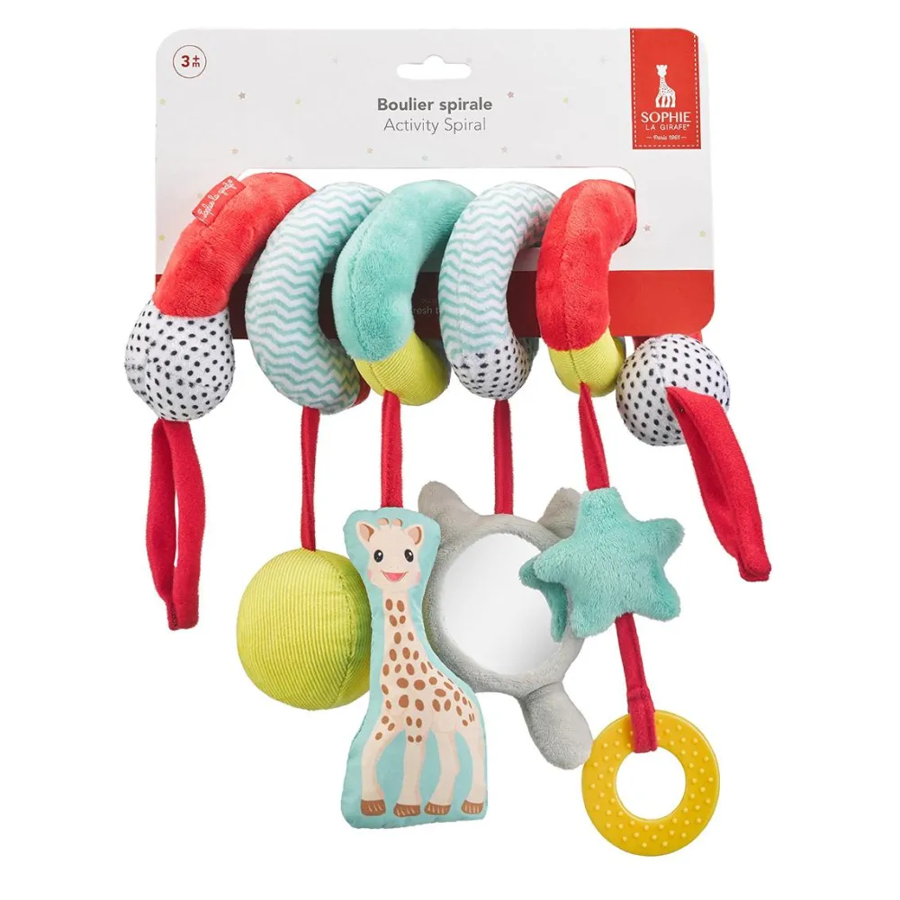 Vulli Boulier spirale Sophie La Girafe^ Hochets Et Jouets D'Activités