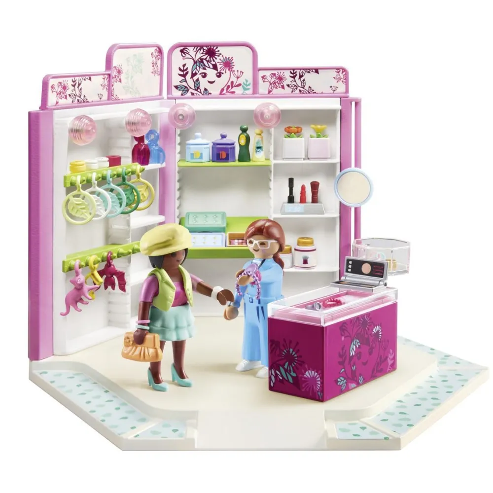 Playmobil Boutique d'accessoires - My life 71537^ La Ville, La Police Et Les Secours
