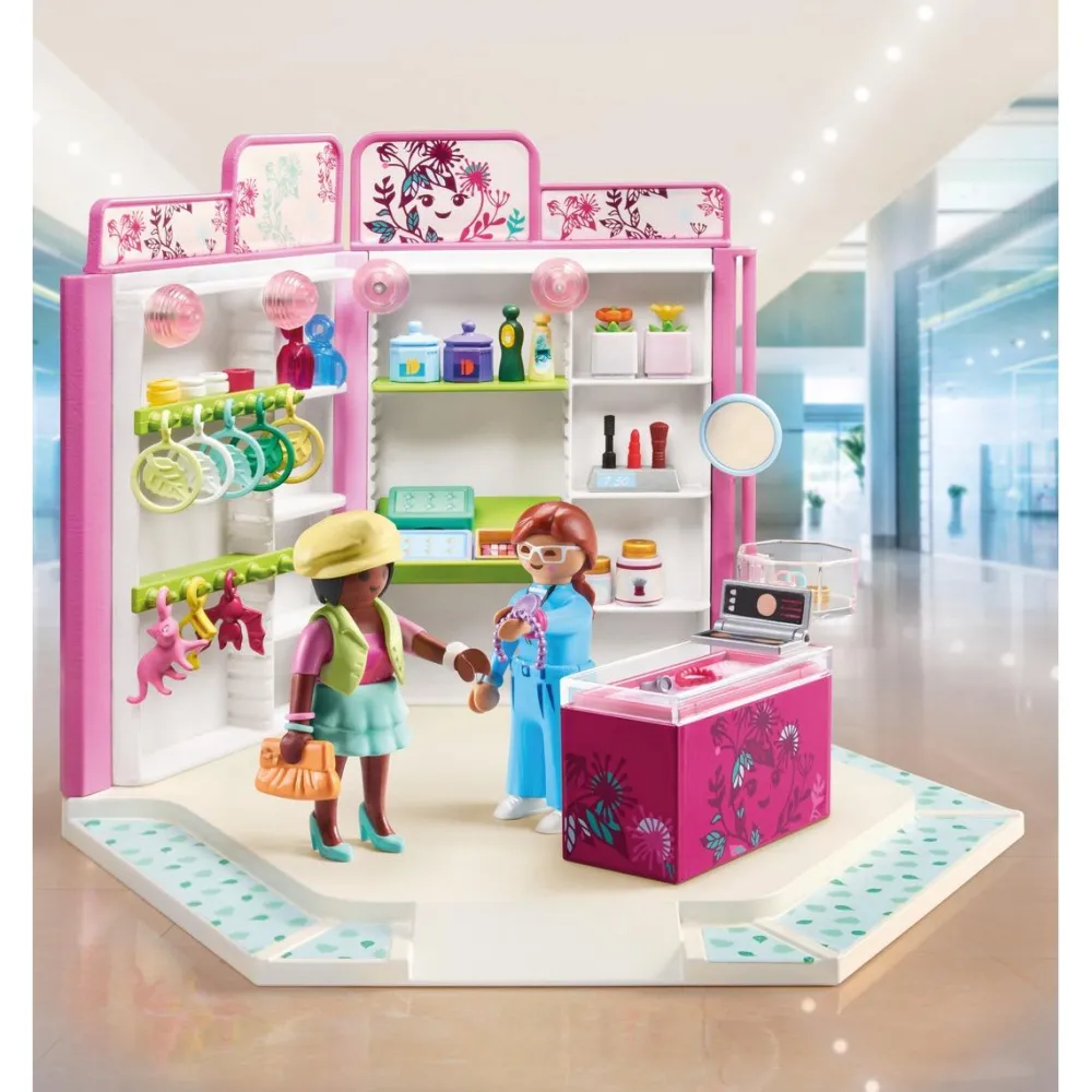 Playmobil Boutique d'accessoires - My life 71537^ La Ville, La Police Et Les Secours