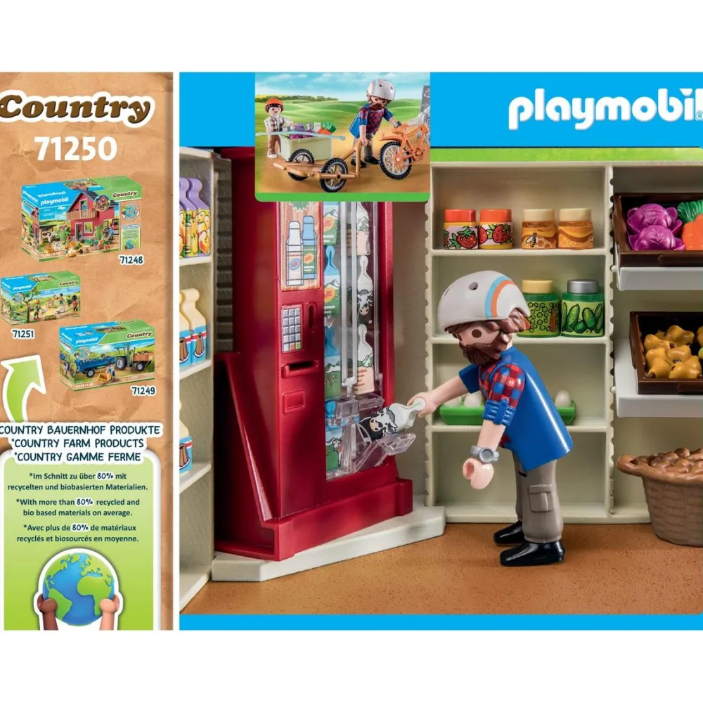 Playmobil Boutique de la ferme Country 71250^ La Ferme Et L'Univers Agricole