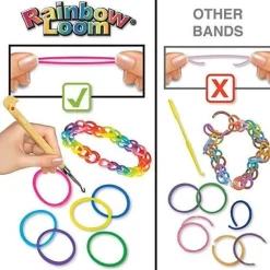 Bandai Bracelet Rainbow Loom Original - Loomi Pals^ Perles, Bijoux Et Perles À Repasser