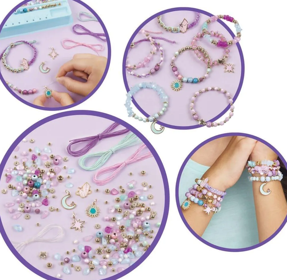 Lansay Bracelets Make It Real Pierres Célestes^ Perles, Bijoux Et Perles À Repasser