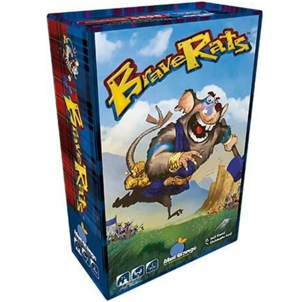 Blue Orange Braverats - Le Duel Des Clans De Rats^ Jeux De Stratégie Et De Réflexion