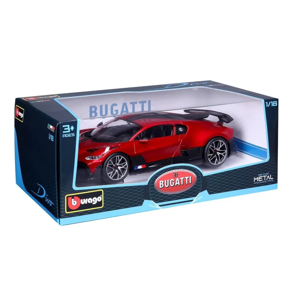 Bburago Bugatti Divo Plus métal 1:18^ Modèles Réduits