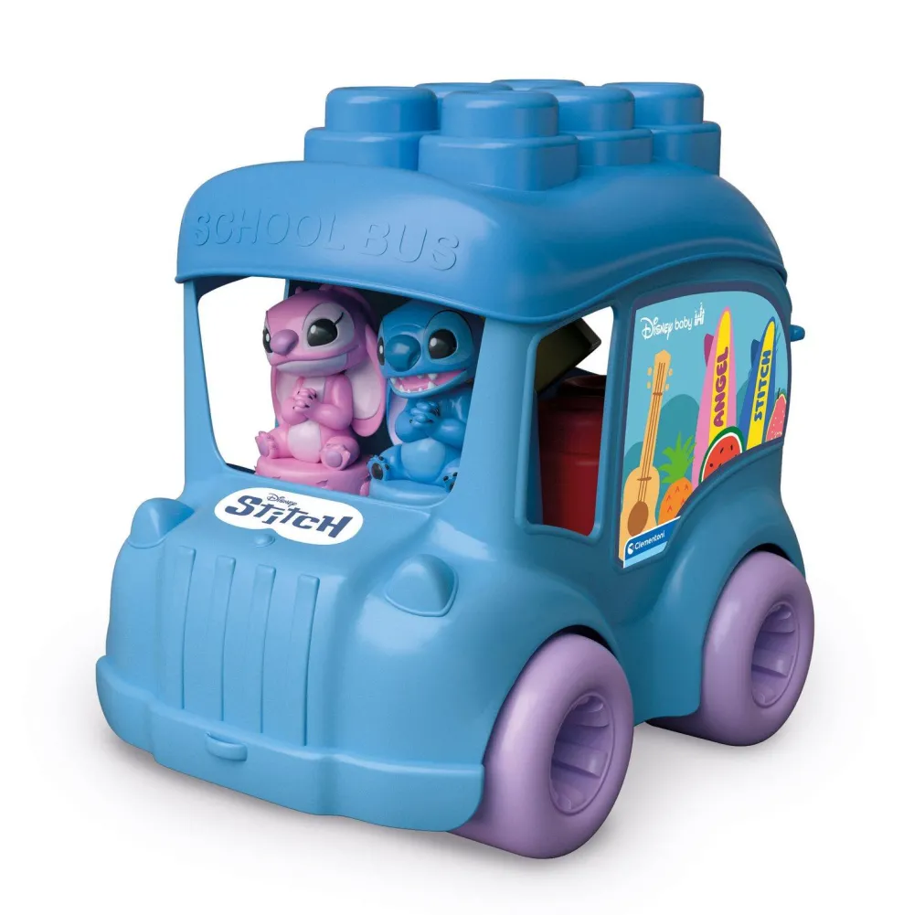 Clementoni Bus Clemmy Stitch^ Jouets À Encastrer Et À Empiler