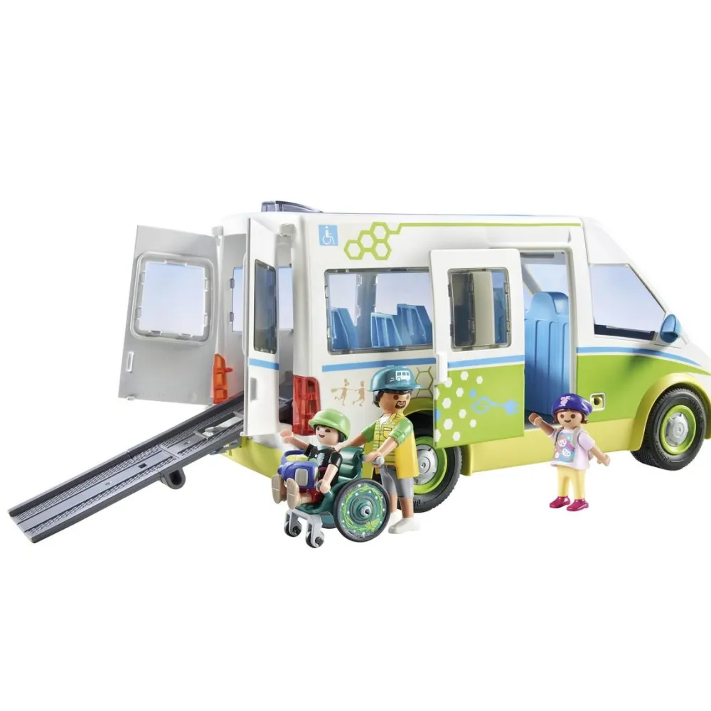 Playmobil Bus scolaire - City Life 71329^ La Ville, La Police Et Les Secours