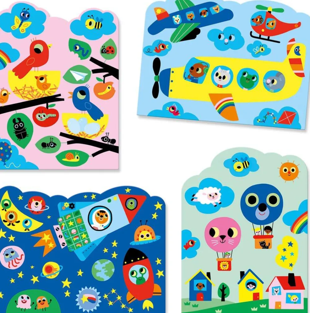 Djeco Cache Dyear Le Ciel De^ Dessin