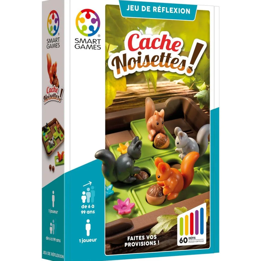 Smart Games Cache Noisettes -^ Jeux De Stratégie Et De Réflexion