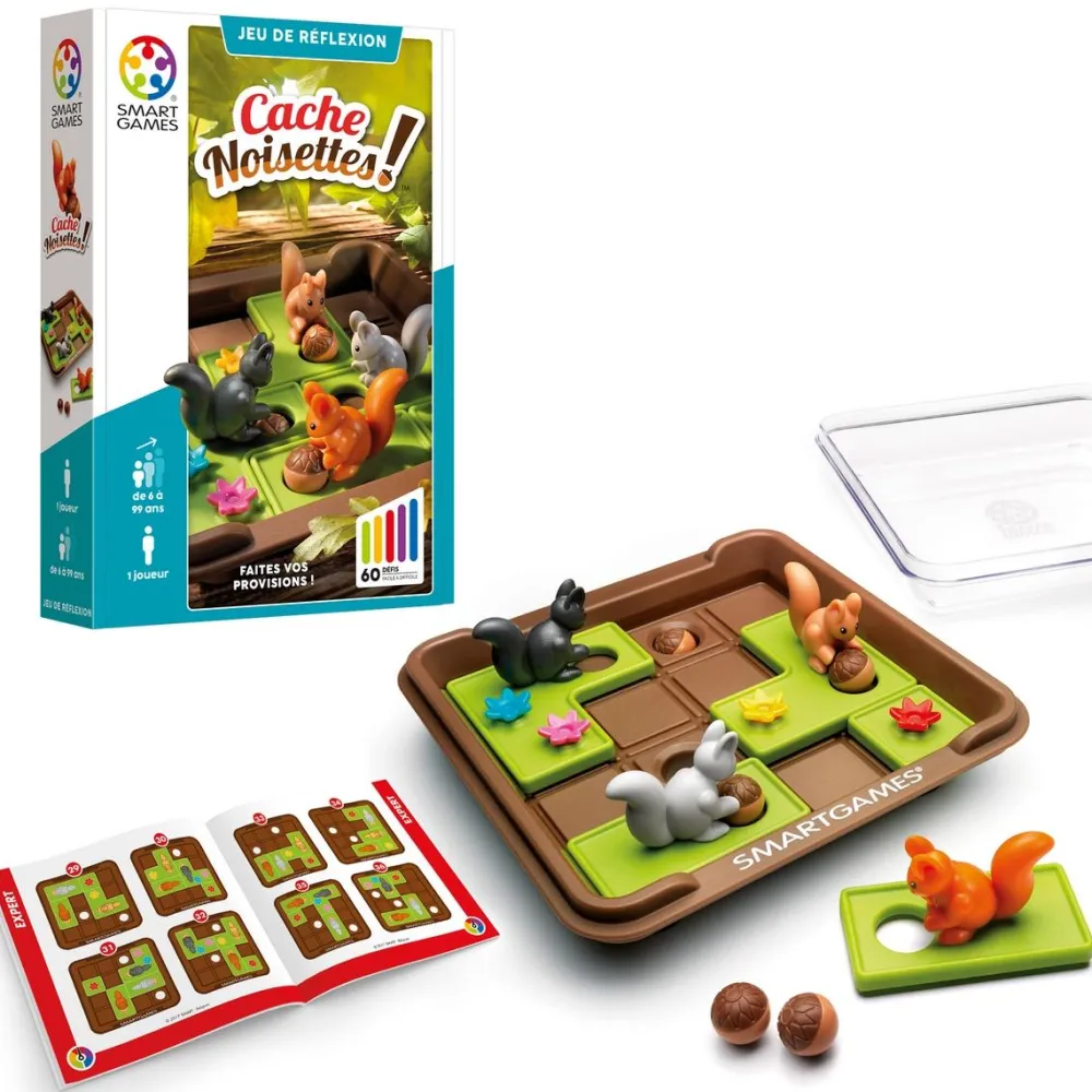 Smart Games Cache Noisettes -^ Jeux De Stratégie Et De Réflexion