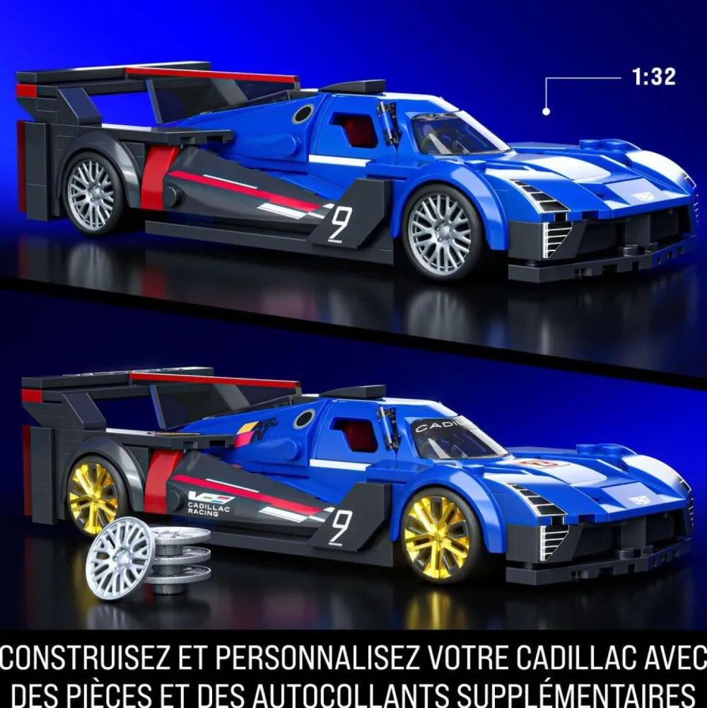 Mattel Brick Shop CADILLAC PROJET GTP HYPERCAR^ Sport Et Aventures