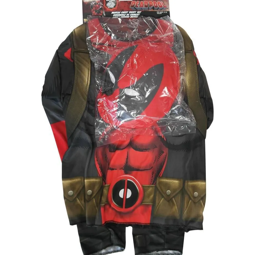 Rubies Cagoule Deadpool Marvel Top Luxe 13-14 ans^ Masques Pour Déguisement