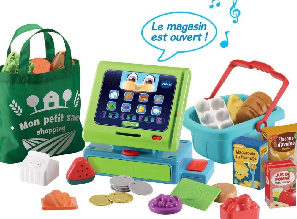 Varta Caisse Enregistreuse Interactive Maxi Shopping Vtech^ Jeux De Marchands