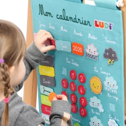 Ludi Calendrier Basic bleu^ Apprentissage Du Temps Et De La Saisonnalité