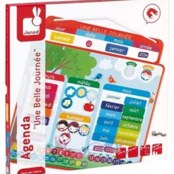 Janod Calendrier magnétique^ Apprentissage Du Temps Et De La Saisonnalité