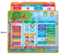 Janod Calendrier magnétique^ Apprentissage Du Temps Et De La Saisonnalité