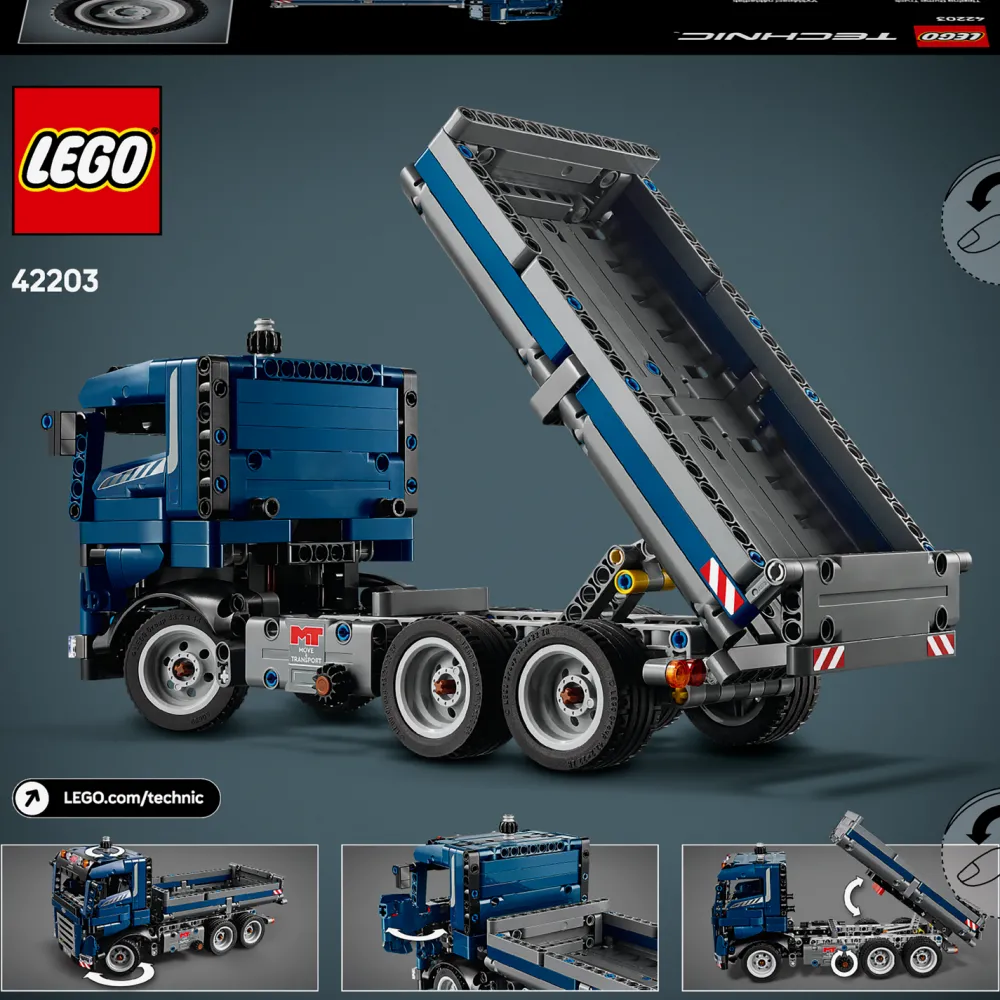 Camion Benne LEGO Technic 42203^ Travaux Et Chantier