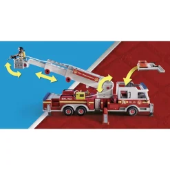 Varta Camion de Pompiers Playmobil City Action 70935^ La Ville, La Police Et Les Secours