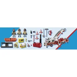 Varta Camion de Pompiers Playmobil City Action 70935^ La Ville, La Police Et Les Secours