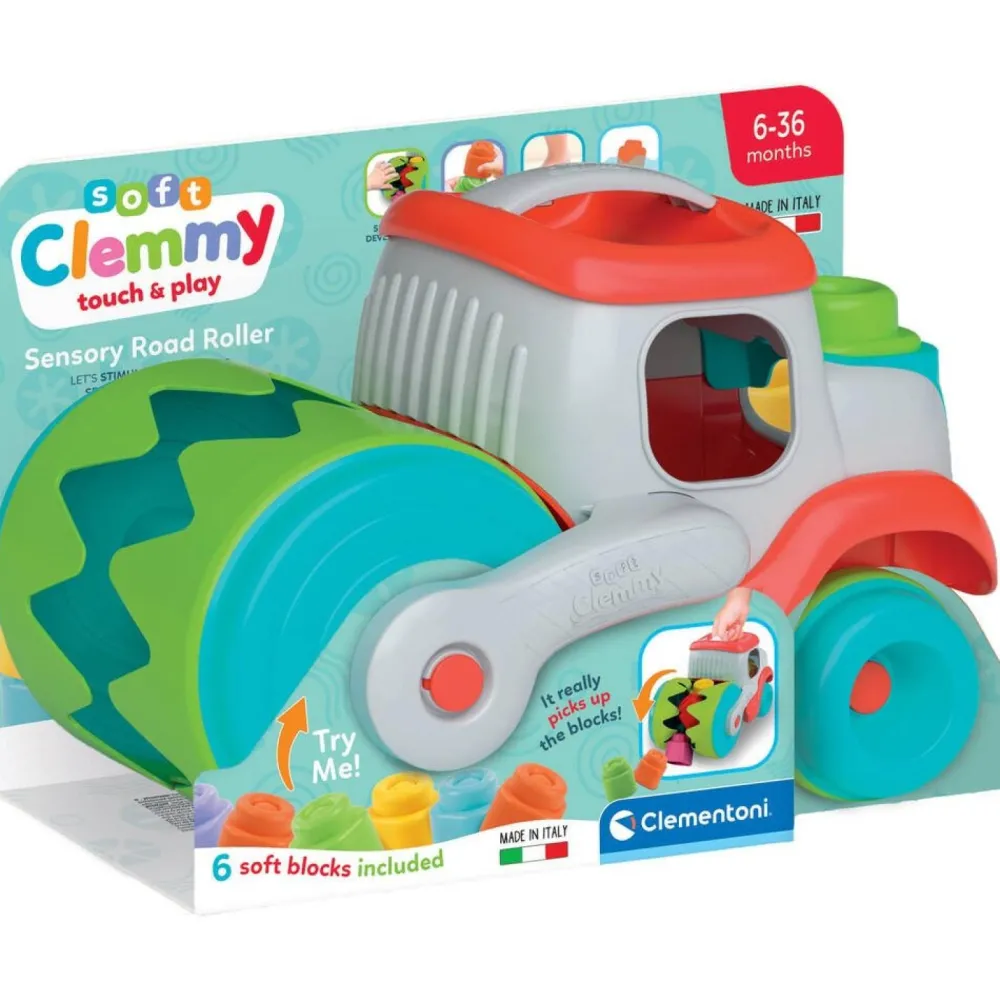 Clementoni Camion sensoriel Soft Clemmy^ Jouets À Encastrer Et À Empiler