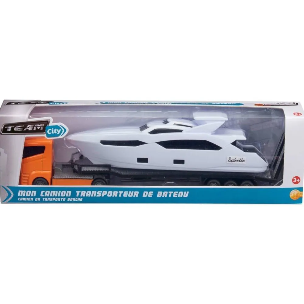 TEAM City Camion transporteur de bateau^ Camions Et Bus
