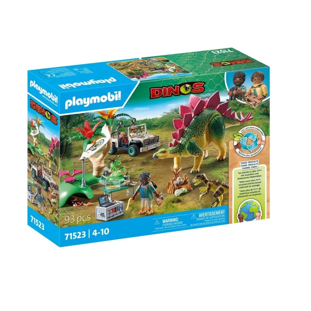 Playmobil Campement des explorateurs dinosaures - Dinos 71523^ Les Dinosaures Et La Préhistoire