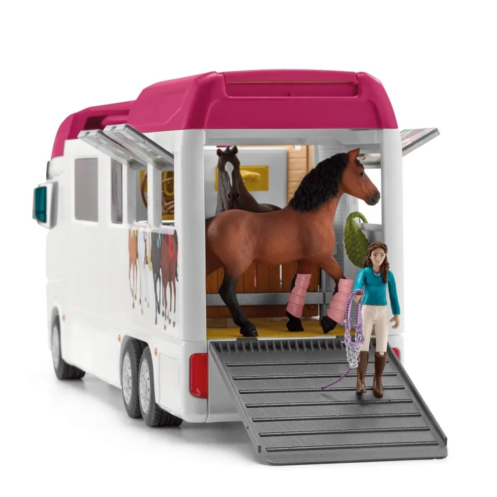 Schleich Camping car équestre^ Camions Et Bus