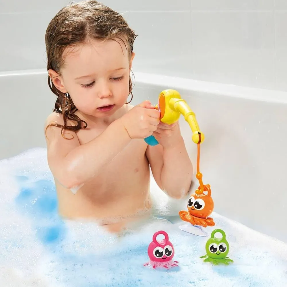 Tomy Canne À Pêche 3 En 1^ Jouets De Bain