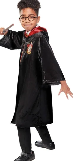 Rubies Cape Luxe et baguette Harry Potter - Taille 5-6 ans^ Déguisements Personnages