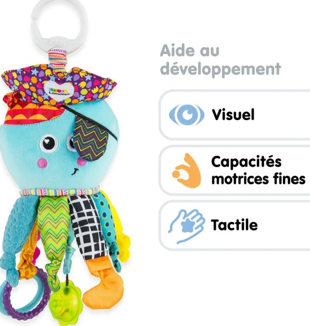 Lamaze Capitaine Calamar^ Hochets Et Jouets D'Activités