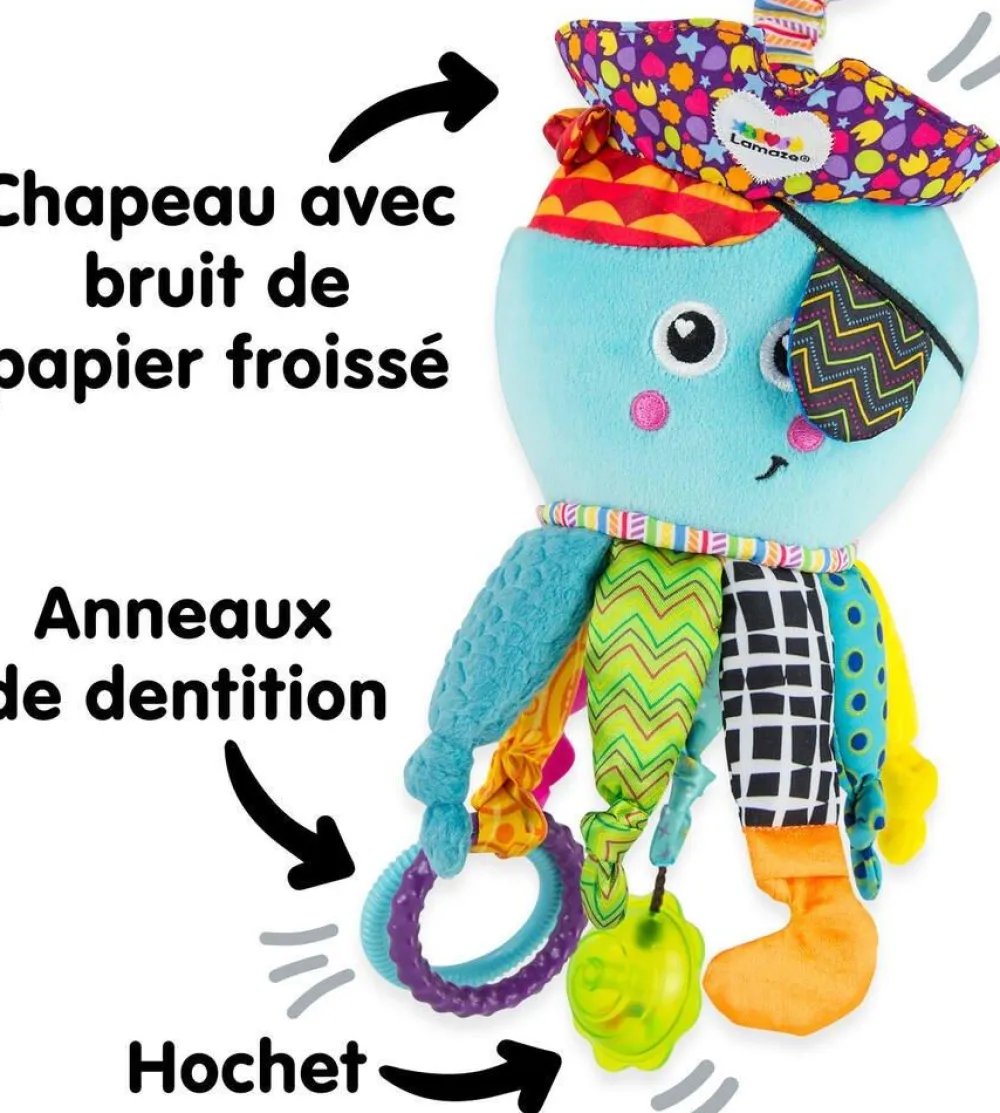 Lamaze Capitaine Calamar^ Hochets Et Jouets D'Activités