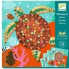 Djeco Caraïbes - Coffret 4 mosaïques^ Sables, Paillettes Et Mosaïques
