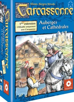 Asmodu00e9e Carcassonne Extension 1 auberges et cathédrales^ Jeux De Stratégie Et De Réflexion