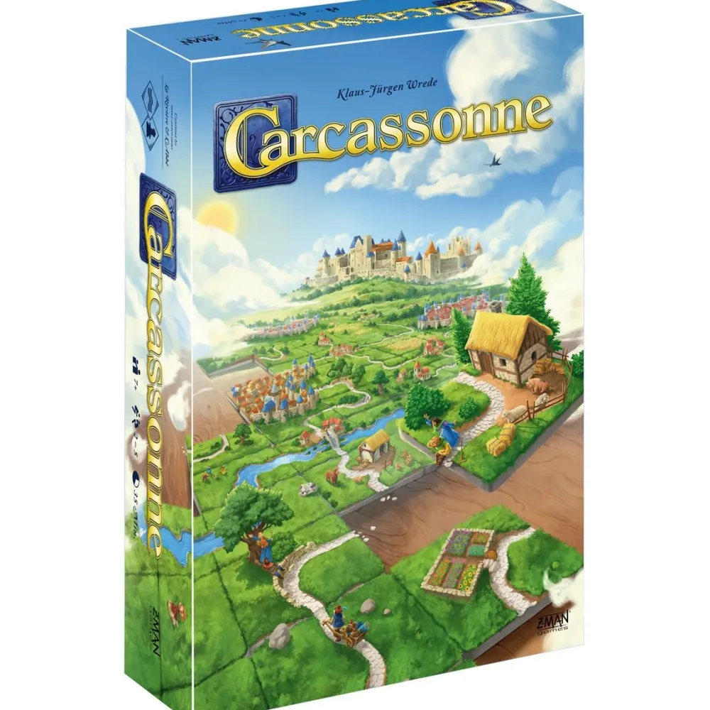 Asmodu00e9e Carcassonne nouvelle édition^ Jeux D'Ambiance|Jeux De Stratégie Et De Réflexion