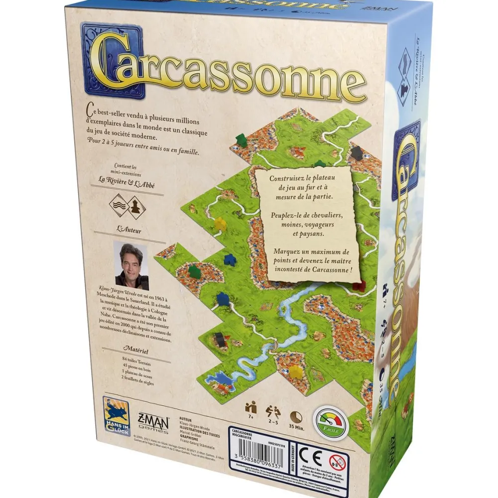 Asmodu00e9e Carcassonne nouvelle édition^ Jeux D'Ambiance|Jeux De Stratégie Et De Réflexion