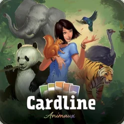 Asmodu00e9e Cardline animaux^ Jeux D'Apprentissage