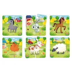 Lisciani Giochi Carotina Baby - Puzzle La Ferme^Enfant Puzzles Bébés Et Enfants