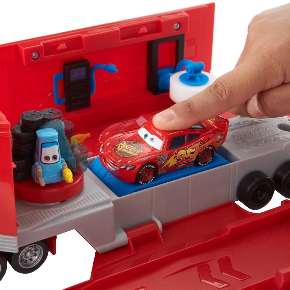 Mattel Cars Disney Pixar - Mack transporteur transformable^ Camions Et Bus