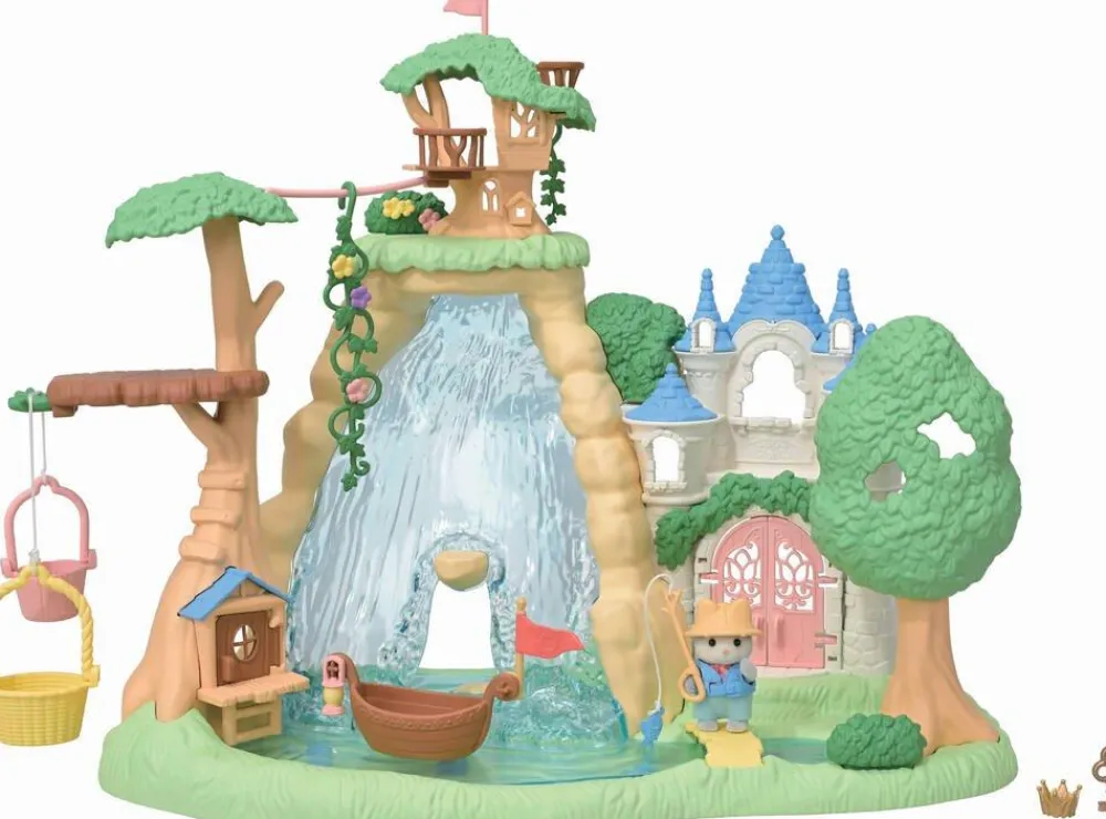 Sylvanian Families Cascade de la forêt secrète^ Mini-Univers