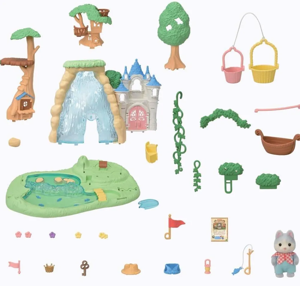 Sylvanian Families Cascade de la forêt secrète^ Mini-Univers