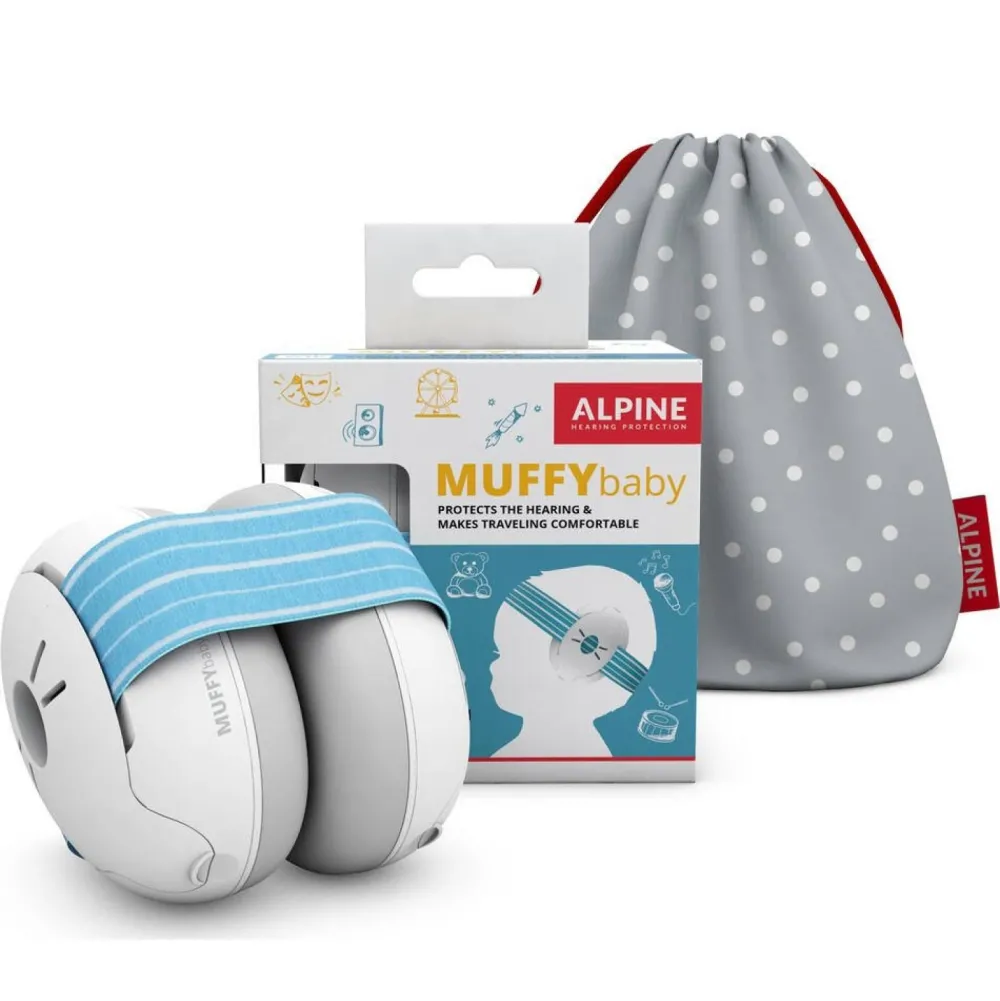 Varta Casque anti-bruit pour bébé - Muffy baby bleu^ Karaoké, Lecteurs Cd Et Mp3 Et Casques