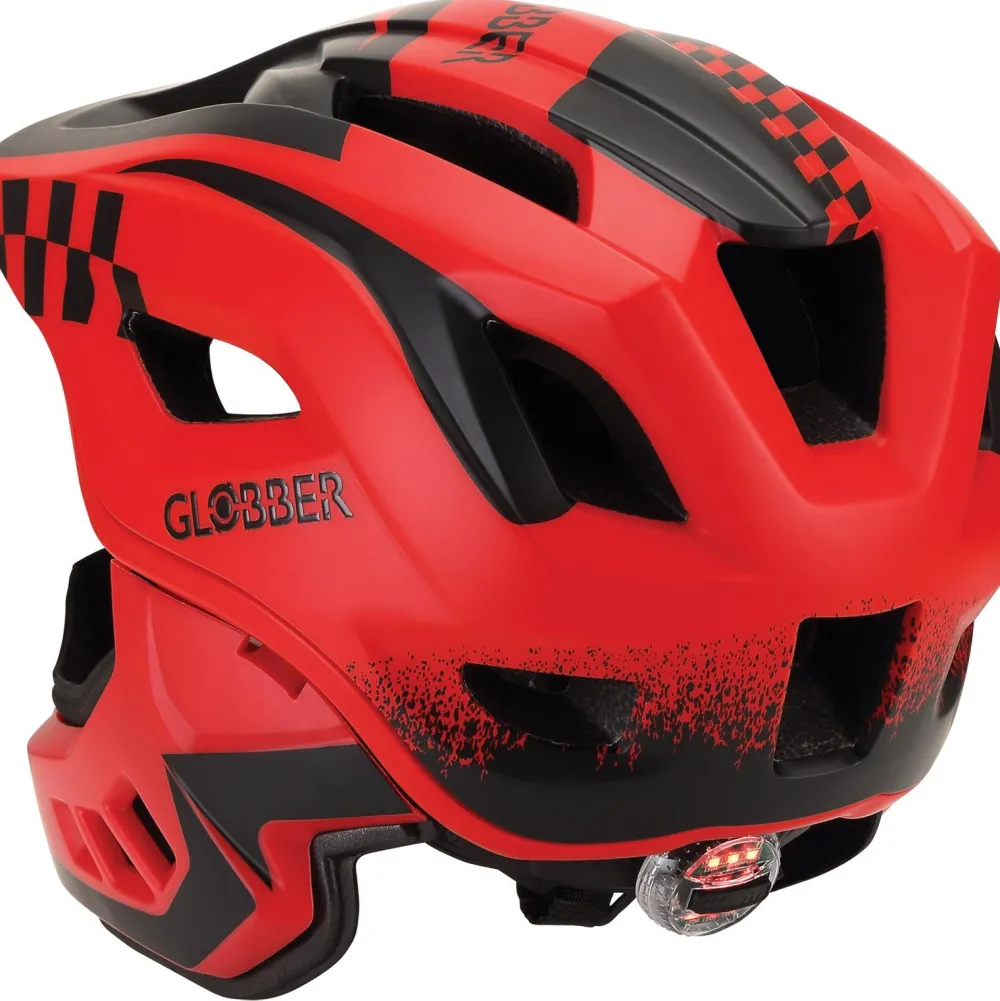 Globber Casque racing XS-S rouge^ Rollers, Skates Et Protections