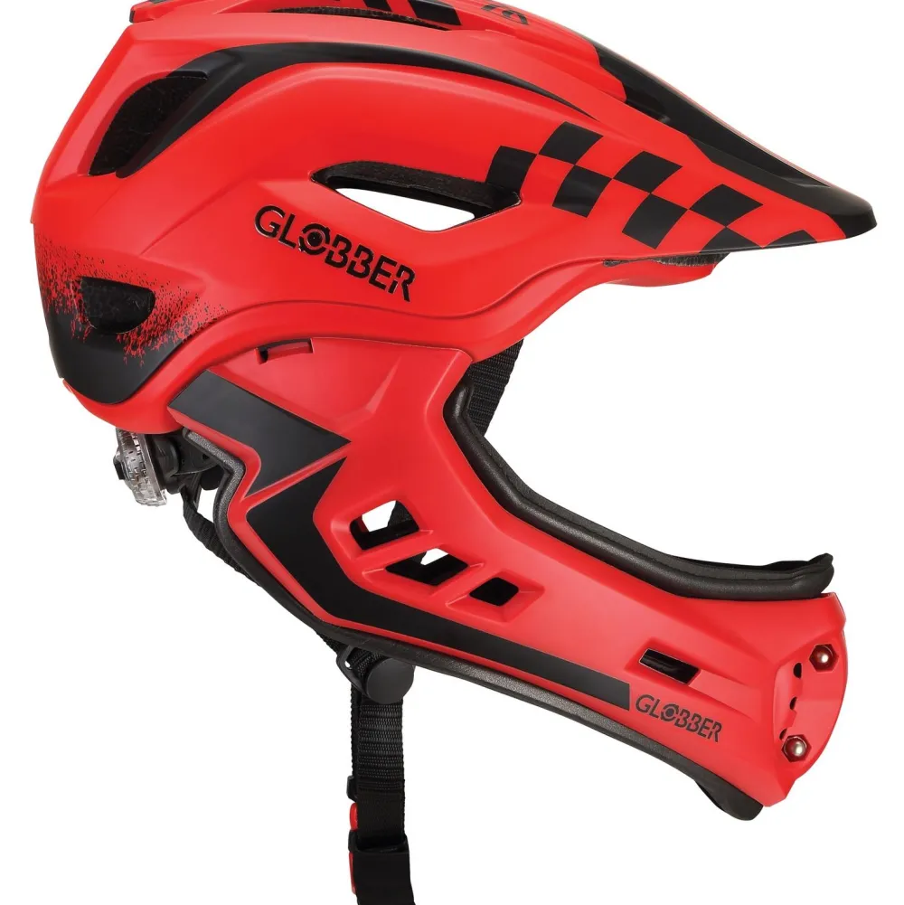 Globber Casque racing XS-S rouge^ Rollers, Skates Et Protections