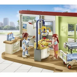 Playmobil Chambre de maternité Action Heroes 71616^ La Ville, La Police Et Les Secours