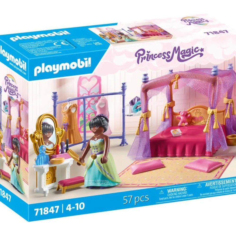 Playmobil Chambre de princesses avec lit baldaquin Princess Magic 71847^ Les Princesses Et Fées