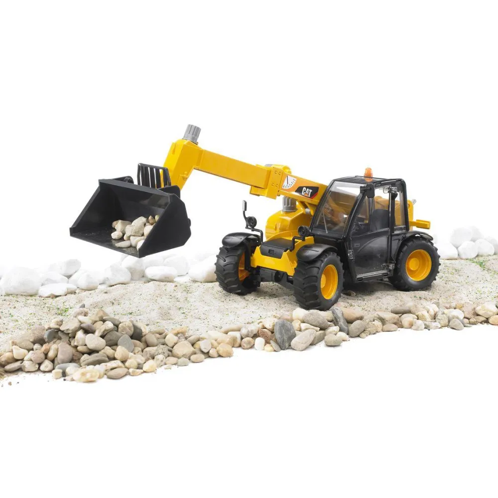 Bruder Chargeur télescopique Caterpillar^ Véhicules Agricoles Et De Chantier